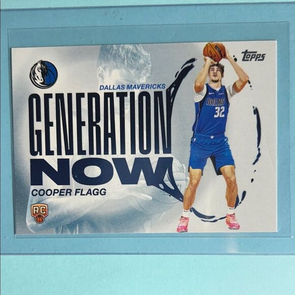 2025-26 Topps Generation Now Dallas Mavericks Cooper Flagg RC #GN-1 - Picture 1 of 2
